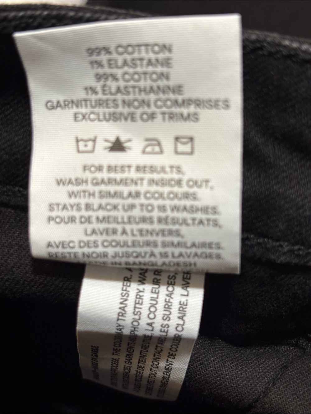 Frank And Oak Jeans, Debbie Skinny Fit, 29, Size 8, Black Denim, 29x27, Slim - Picture 8 of 10